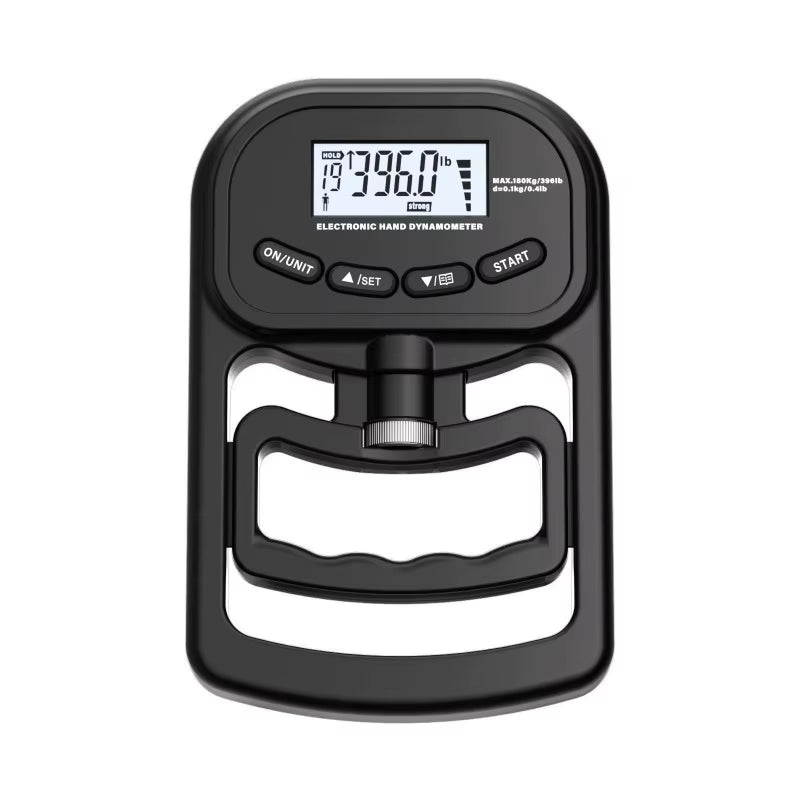 265Lbs/120Kg Grip Strength Meter for Men and Women Tester Digital Hand Dynamometer Training USB LCD Screen
